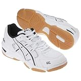 Asics Men's Gel-Rocket III (White/Black/Silver 6.5 D)