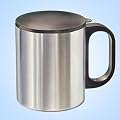 Edelstahlbecher Thermobecher Isolierbecher Edelstahl Becher mit Deckel 0,28 l