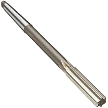 Alvord Polk 131-0 High-Speed Steel Chucking Reamer, Straight Flute, Taper Shank, Uncoated (Bright)