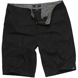 One Industries Brisbane Youth Short Casual Pants - Jet Black