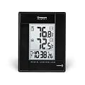 Oregon Scientific RMR382A-BK Wireless Indoor/Outdoor Thermometer with Self-Setting Atomic Clock, Black