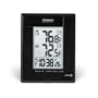 Oregon Scientific RMR382-B Wireless Indoor/Outdoor Thermometer with Atomic Clock, Black