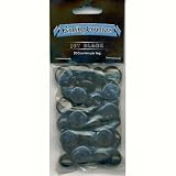 Dragon Shields Opaque Counters: Jet Black - Gaming Life Counters / Beads