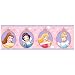 Tools & Hardware : Pink Disney Princess Cameo Border