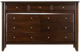 Adonis Furniture City 9 Drawer Dresser Walnut