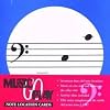 Set of 17 Bass Clef Note Location Flash Cards