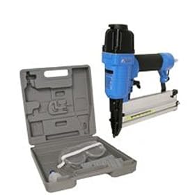 2 IN 1 AIR NAILER OR STAPLER with MOLDED CARRY CASE