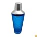 Wild Eye Designs Etched Martini Shaker, Cobalt
