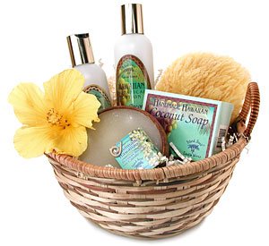 Hawaiian Dreams Coconut Basket