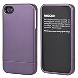 Incase CL59688B Slider Case for iPhone 4 - 1 Pack - Bulk Packaging - Metall ....