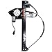 Passengers Rear Power Window Lift Regulator with Motor Assembly Replacement for GMC Buick Chevrolet SUV 15893783