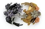 Brilliant Swarovski Bouquet Barrette