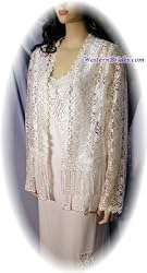 Lace Short Jacket in Black
