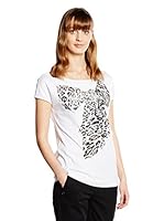 Marc Cain Camiseta Manga Corta (Blanco / Negro)