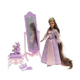Barbie - Mini Princess Rapunzel - African American by Mattel