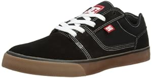 DC Men's Tonik Lace-Up Sneaker,Black/White/Gum,12 M US