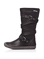 BILLOWY Botas Cremallera (Negro)