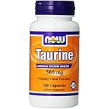 NOW Foods Taurine 500mg, 100 Capsules