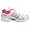 adidas Big Kids' Snare Alternate Closure Running Shoe,White/Bloom,5 M US Big Kid