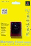 Carte Mémoire rouge 8 Mo pour Playstation 2