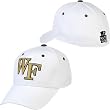 Wake Forest Demon Deacons White Fit Stretch Cap From Top Of The World