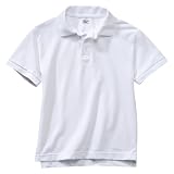 Boys' School Uniform Cherokee® White Short-Sleeve Polo