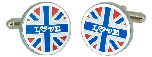 Sonia Spencer England Herren Manschettenkn&ouml;pfe Edelstahl 42102 Preisvergleich