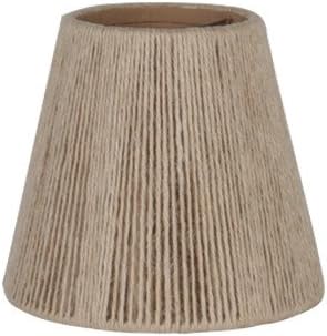 Fine Lampshades 1 Chandelier Lampshade-Jute String, 5" W