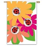 Ladybug Spinner Flag