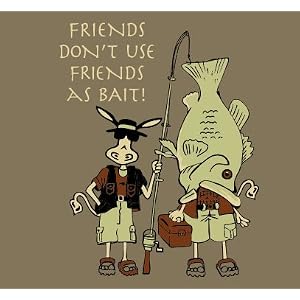 Friends as Bait - Prairie Dust Tee by