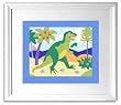 Dinosaurland Framed Print by Olive Kids (T-REX)