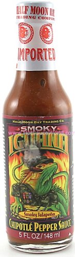 Iguana Smoky Chipotle Pepper Sauce - 5 oz by Half Moon Bay Trading