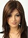 M4U Womens Brown Medium Straight Synthetic Fashion Woman's Medium Wig