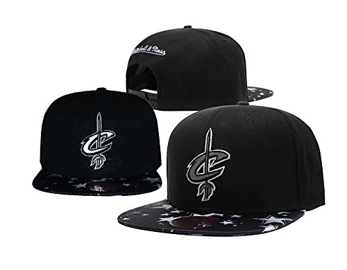 Bego NBA Adjustable Snapback Baseball Cap Flat Brim Flex Fit Hat Cleveland Cavaliers