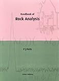 Handbook of rock analysis