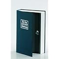 Idena 337179 - Idena Buch- Geldkassette, 23,5 x 15,5 x 5,5 cm, schwarz / blau