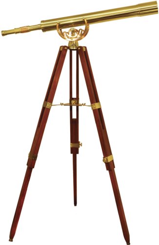 Barska Anchormaster 32x80 Scopew/ Mahogany Floor Tripod