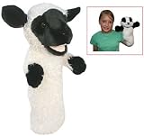 Long Sleeved White Sheep Puppet
