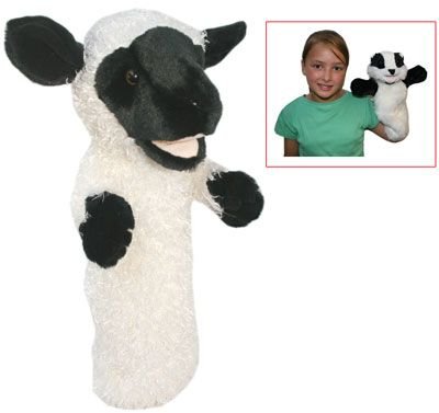 Childrens Toyshop  Toys : Long Sleeved White Sheep Puppet [Toy]