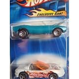 Hot Wheels Exclusive Camaro Open Hood - Corvette Convertible 2 Pack Scale 1/64 Collector
