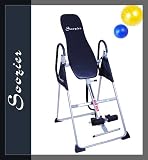 Soozier 18b Curve Gravity Fitness Therapy Exercise Inversion Table