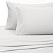 Amazon Brand – Pinzon 300-Thread-Count Percale Sheet Set - Queen, White