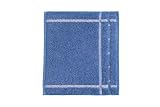 Vossen Quadrati Uni Waschlappen / Seiftuch 3er Set Größe: 30 x 30 cm Farbe: 050 / aqua / weiß