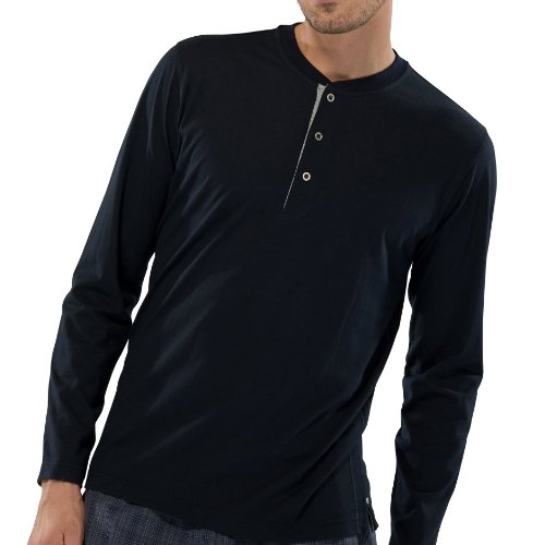 Schiesser Herren Nachtwäsche Shirt Langarm - 