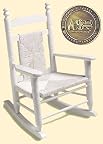 Woven Child Rocker - Pure White