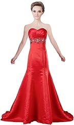 Beaded Empire   Waistline Satin Sweetheart 2015 Wedding Dress 