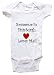 SOMEONE IN PITTSBURGH LOVES ME - PITTSBURGH BABY - City Series - White, Blue or Pink Onesie / Baby T-shirt