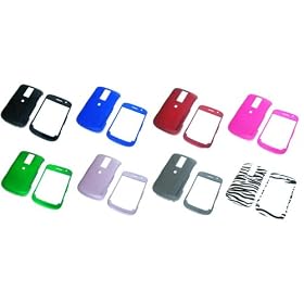 Snap-on Cover Hard Case Cell Phone Protector for Research In Motion Blackberry Bold 9000 (Choose from Black, Blue, Red, Hot Pink, Green, Light Purple, Carbon Fiber, Zebra)