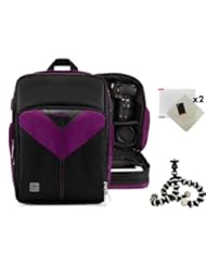 Wireless: DSLR Travel Camera Bag For Nikon D3, D300, D300s, D3000, D3100, D3200, D3300, D3S, D3X DSLR Camera + Screen Protector (x2) + Mini Tripod - VG-VanGoddy