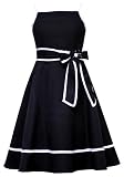Rare Editions Girls 7-16 Black Crepe Dress, Black, 18.5 (Apparel)